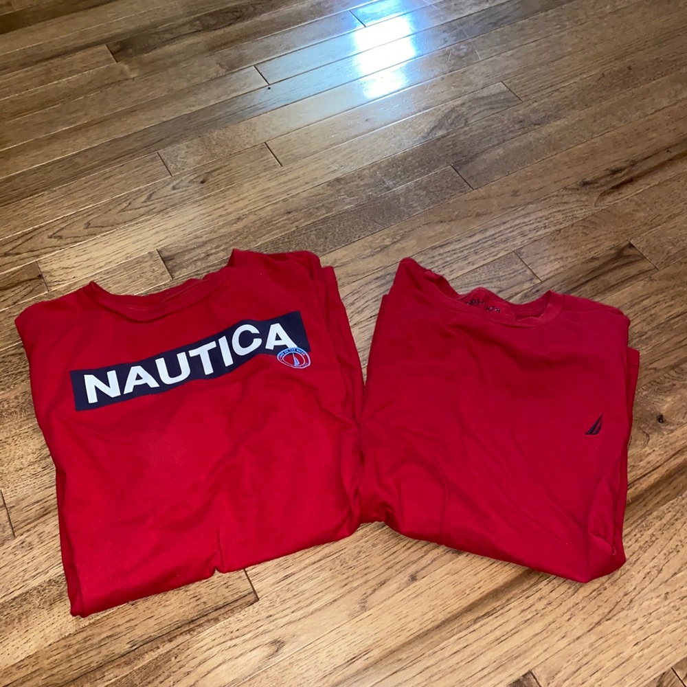 2 Men’s Large Nautica T-Shirts 👕